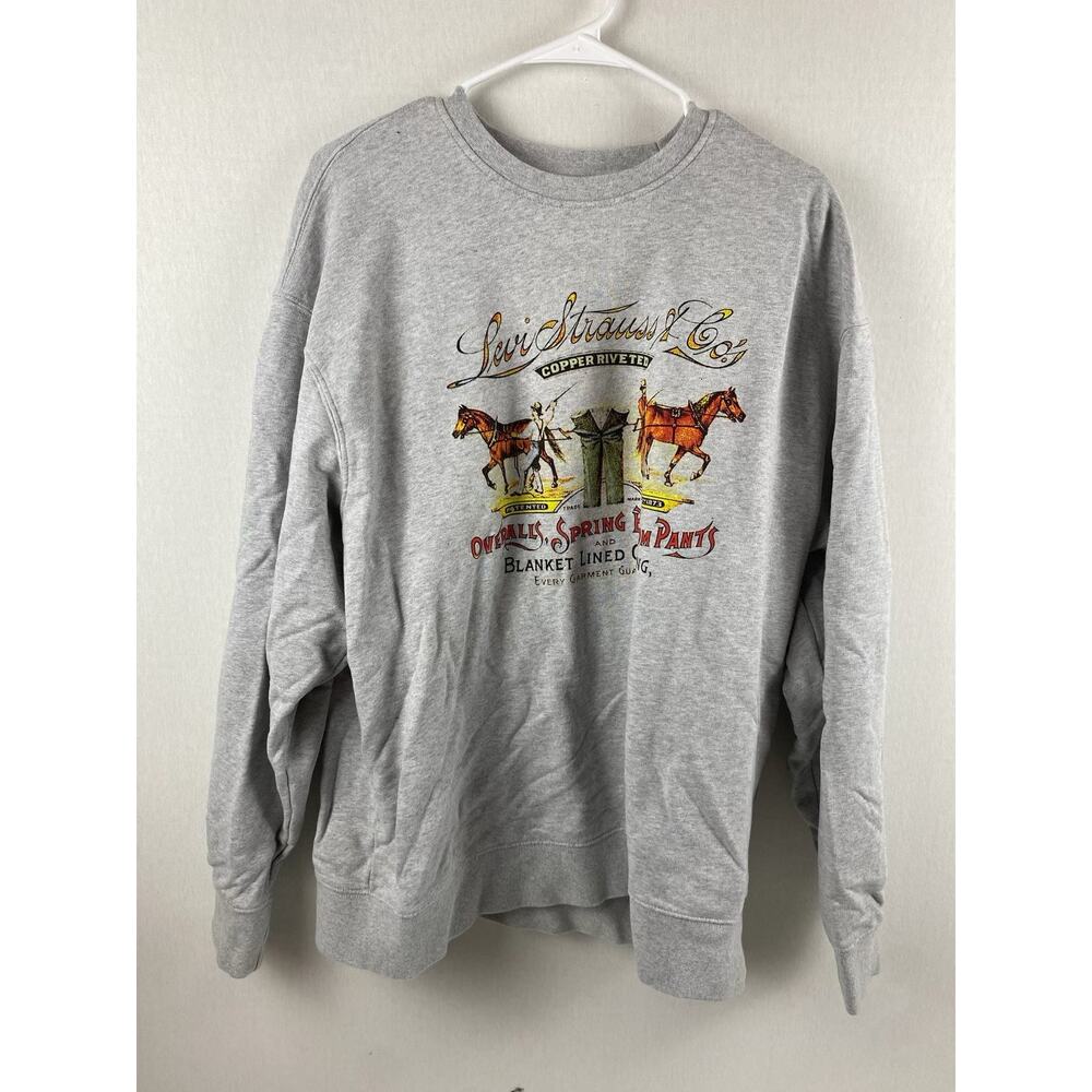 Levi RELAXED GRAPHIC CREWNECK SWEATSHIRT Men’s large
